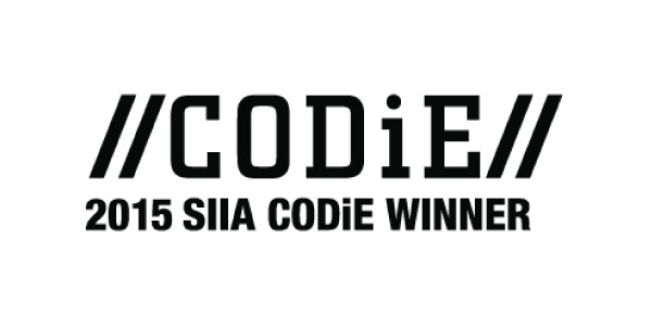 2015 SIIA CODiE WINNER